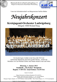 Neujahrskonzert Kreisjugend-Orchester Ludwigsburg